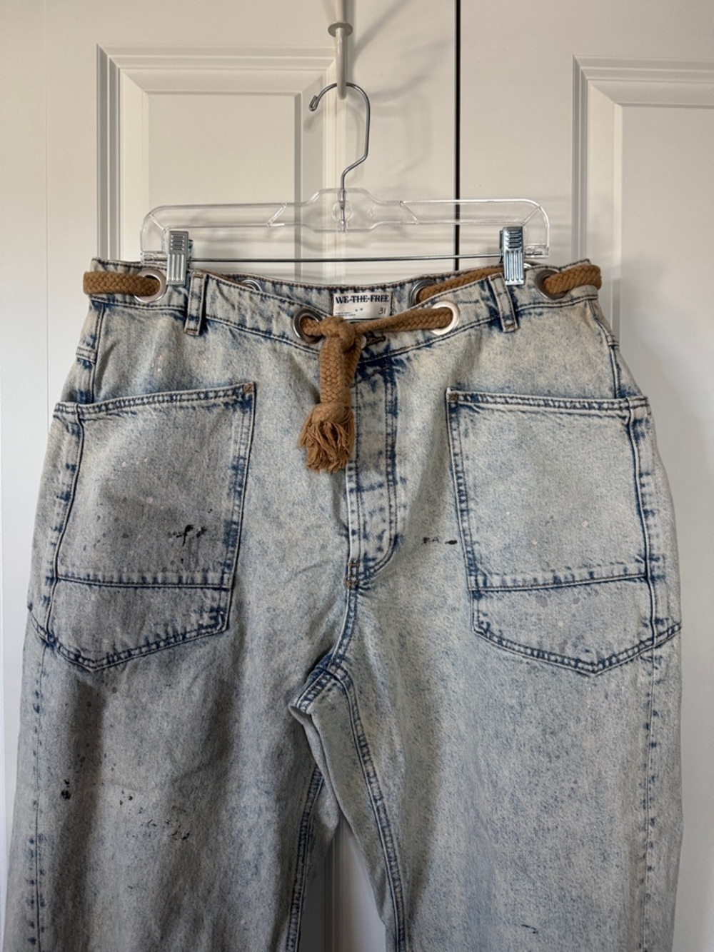 We the Free Moxie Barrel jeans. - Picture 2 of 9